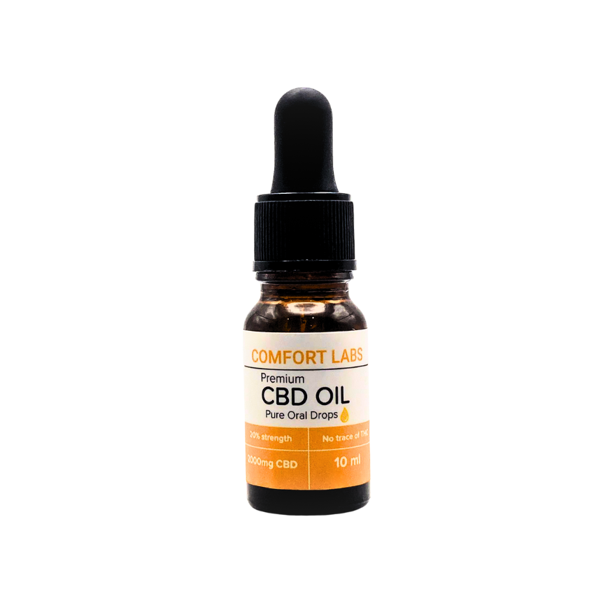 20% CBD oil 10ml bottle